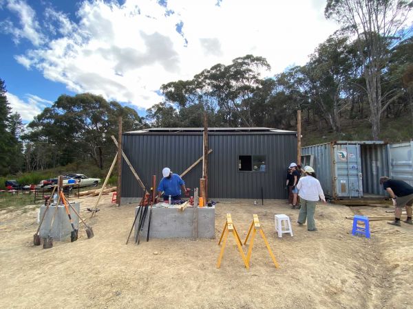 foundations under construction