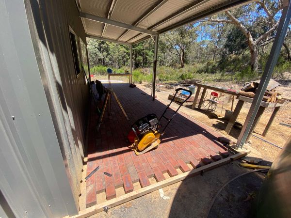 decking under construction